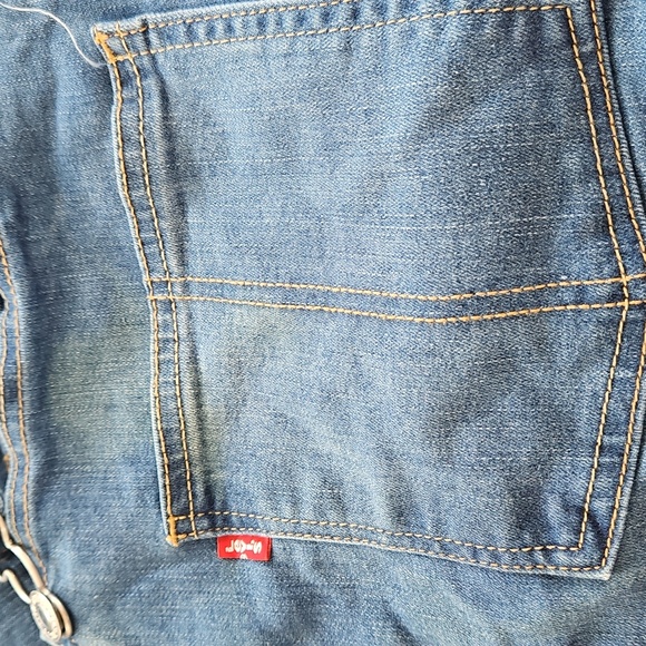 LEVIS DISTRESSED OVERALLS - Picture 11 of 13